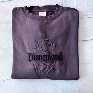 Disney Charcoal Gray Sweatshirt